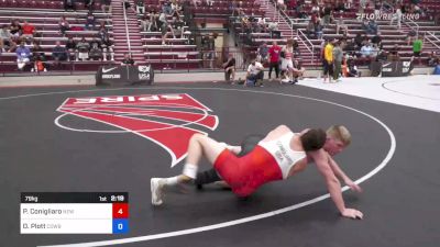 79 kg Semifinal - Philip Conigliaro, New England RTC vs Dustin Plott, Cowboy RTC