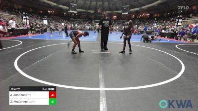 110 lbs Quarterfinal - Roper Campbell, Collinsville Cardinal Youth Wrestling vs Rhett Reynolds, Piedmont