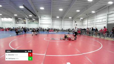 112 lbs Consi Of 8 #1 - Carlo Desisto, Tewksbury vs Matthew Williams, Iron Faith WC