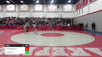 160 lbs Quarterfinal - Oto Albanese, Melrose vs Joseph Tully, Carver