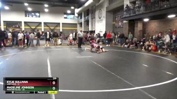 130 lbs Round 1 (6 Team) - Kylie Sullivan, Lady Luck vs Madeline Johnson, Missouri Black