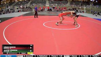 154 lbs Round 1 (4 Team) - Austin Johnson, Willamina vs Jonah Higdon, Nestucca