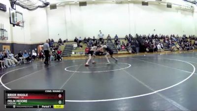 120 lbs Semis & Wb (16 Team) - Felix Moore, Cascade vs Brier Riggle, Southmont