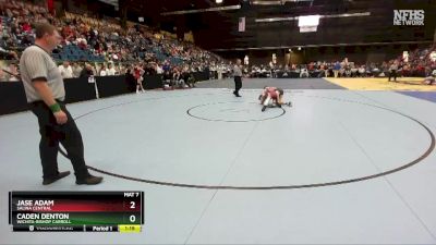 5A - 113 lbs Semifinal - Jase Adam, Salina Central vs Caden Denton, Wichita-Bishop Carroll