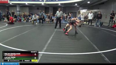 100 lbs Round 2 (8 Team) - Micah Engelman, Mat Assassins vs Lucas Fama, Doughboys