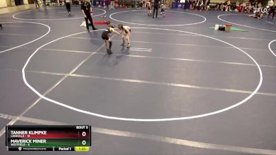 64 lbs Round 3 (4 Team) - Tanner Klimpke, Lakeville vs Maverick Miner, Westfield