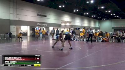 170 lbs Round 4 (6 Team) - Jake Jessee, Longwood vs Oliver Goggans, Indiana Smackdown White