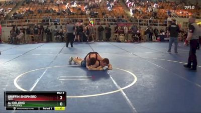 192 lbs Semifinal - Aj Delong, CDZ Athletics vs Griffin Shepherd, Troy