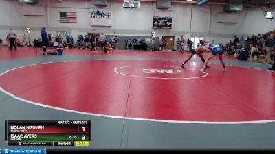 Elite 133 lbs Cons. Round 3 - Nolan Nguyen, Buena Vista vs Isaac Ayers, Luther