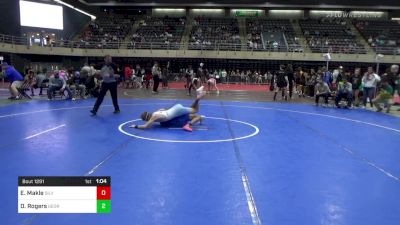 118 lbs Quarterfinal - Ethan Makle, Silver Spring vs Drake Rogers, Georgetown