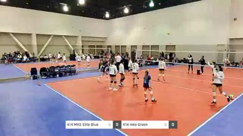 414 MKE Elite Blue vs 414 mke Green - 2022 JVA MKE Jamboree presented by Nike
