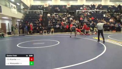 133 lbs Quarterfinal - Derrek Alcantar, Bakersfield vs Joaquin Mosqueda, Sierra