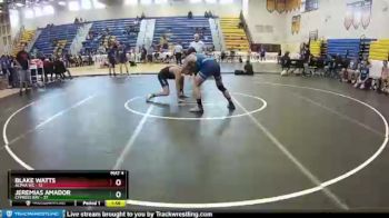 152 lbs Round 2 (8 Team) - Jeremias Amador, Cypress Bay vs Blake Watts, Alpha WC