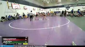 120 lbs Round 3 (3 Team) - Jacob Smith, Newberg 2 vs Mark Kucheryaviy, Kennewick