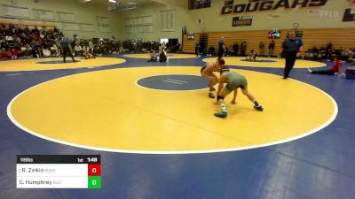 116 lbs Round Of 16 - Rocklin Zinkin, Buchanan vs Cael Humphrey, Sultana