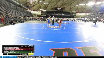 127 lbs Champ. Round 1 - Audrie Longwell, Thunder Mountain Wrestling Club vs Alexis Holt, Steelclaw Wrestling Club