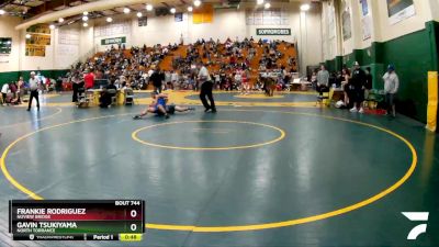 152 lbs Cons. Semi - Gavin Tsukiyama, North Torrance vs Frankie Rodriguez, Nuview Bridge