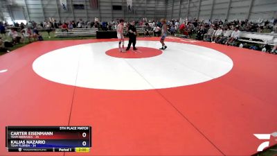 152 lbs Placement Matches (16 Team) - Carter Eisenmann, Team Nebraska vs Kalias Nazario, Team Florida