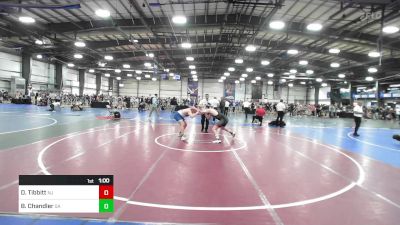 182 lbs Consi Of 32 #1 - Donnie Tibbitt, NJ vs Brandon Chandler, GA