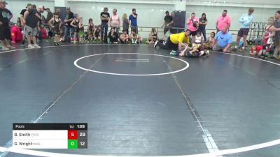 75 lbs Pools - Bucky Smith, Phoenix W.C. vs Gunner Wright, Mineral Wells Bulldawgs