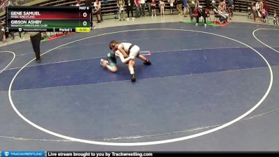 70 lbs Cons. Semi - Gene Samuel, Pride Wrestling vs Gibson Ashby, Wasatch Wrestling Club