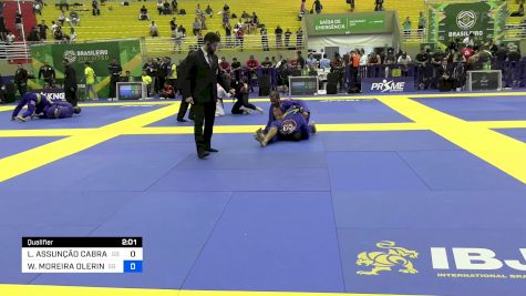 LEANDRO ASSUNÇÃO CABRAL DA SILVA vs WAGNER MOREIRA OLERINO 2024 Brasileiro Jiu-Jitsu IBJJF