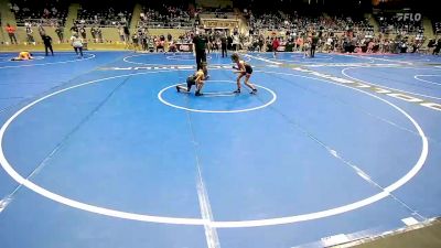 64 lbs Semifinal - Rocket McGirt, Locust Grove Youth Wrestling vs Tyson Chuculate, Coweta Tiger Wrestling