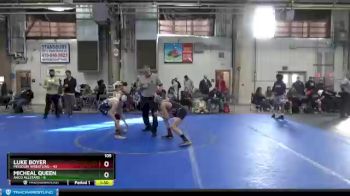 105 lbs Round 2 (4 Team) - Luke Boyer, Missouri Wrestling vs Micheal Queen, AACo Allstars