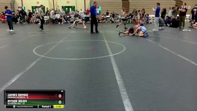 76 lbs Finals (2 Team) - James Remke, Virginia Patriots vs Ryder Ream, Glasgow WA