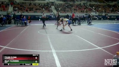 D4-132 lbs Champ. Round 1 - Tyler Flynn, Fountain Hills vs Riley Flowers, Pima