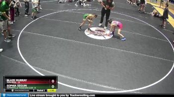 60 lbs Round 3 (6 Team) - Blaze Murray, Team Bear vs Sophia Seguin, Summerville Takedown Club