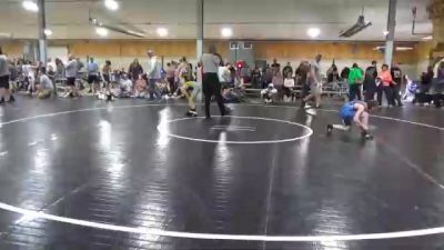 86 lbs Quarterfinal - Hunter Green, Dallas vs Hunter Harvey, Trout Run