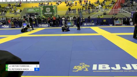 JOÃO VICTOR FERREIRA vs GABRIEL PETERSEN MACAGNAN OLIVEI 2024 Brasileiro Jiu-Jitsu IBJJF