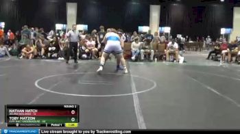285 lbs Round 2 (8 Team) - Toby Matzon, Este Built Underground vs Nathan Hatch, Deland Bulldogs