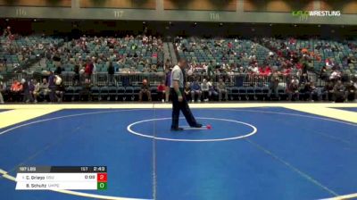 197 lbs Round of 32 - Corey Griego, Oregon State vs Brayden Schultz, Umpqua