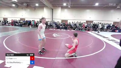 67 kg Rnd Of 32 - Chase Fiser, Moen Wrestling Academy vs Braden Stauffenberg, Illinois