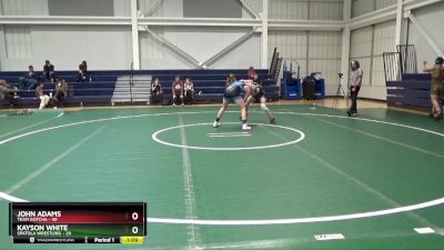 130 lbs Placement Matches (16 Team) - John Adams, Team Gotcha vs Kayson White, Spatola Wrestling