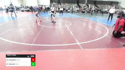 63-M2 lbs Semifinal - Brandon Costello, Dynamic Wrestling vs Allen Boland, Orchard South WC