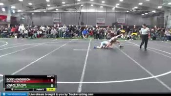 98 lbs Round 1 (4 Team) - Bode Henderson, Dakota Hillbillies vs Owen Fischer, South Dakota Fury