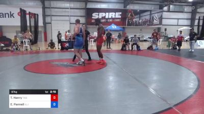 97 kg Semifinal - Tereus Henry, Tiger Den Wrestling Club vs Eli Pannell, Illinois