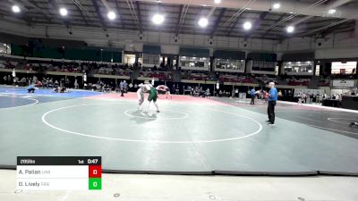 285 lbs Consi Of 16 #1 - Anderson Palian, Linsly School vs Devin Lively, Friendship Christian