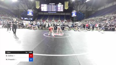 113 lbs Rnd Of 128 - Brady Collins, Wisconsin vs Maddox Preskitt, Texas