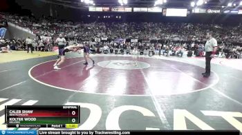 2A 126 lbs Semifinal - Kolter Wood, Kellogg vs Caleb Shaw, New Plymouth