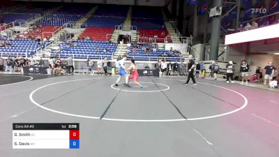 182 lbs Cons 64 #2 - Gary Smith, Arizona vs Stetson Davis, Wyoming