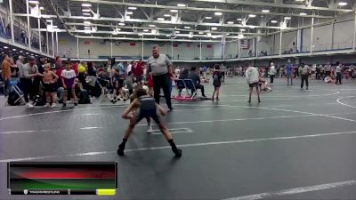 64 lbs Round 1 (8 Team) - Bradey Bleich, Mat Assassins White vs Kaleb Dempsey, NOVA WC