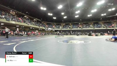 150 lbs Champ. Round 1 - Ahmad Abu, Sandburg vs Chris Salinas, Glenbard North