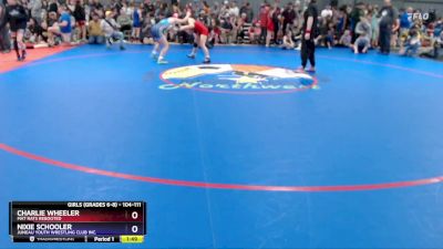 104-111 lbs Quarterfinal - Charlie Wheeler, Mat Rats Rebooted vs Nixie Schooler, Juneau Youth Wrestling Club Inc.