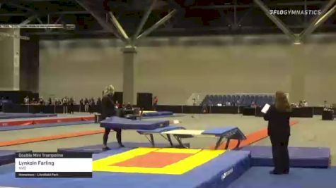 Lynkoln Farling - Double Mini Trampoline, NVG - 2021 USA Gymnastics Championships