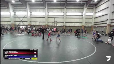 74 lbs Quarterfinal - Jay T Farrell, CA vs Eli Sandoval, NV