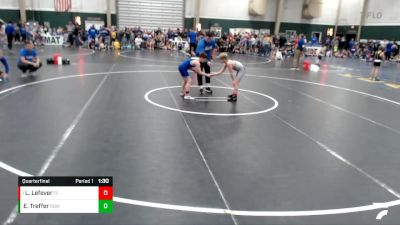 86-94 lbs Quarterfinal - Lawson Lefever, Fillmore Central vs Easton Treffer, Ravenna Bluejays Wrestling